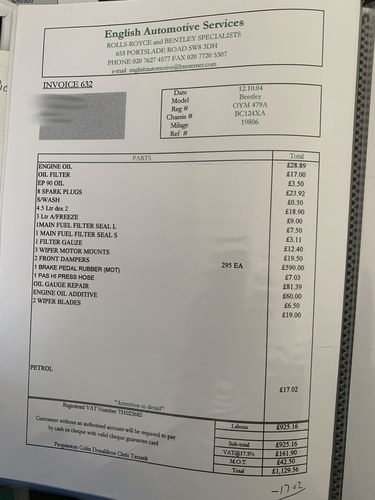 1964 Bentley Continental S3 6.2 Auto For Sale (picture 143 of 191)