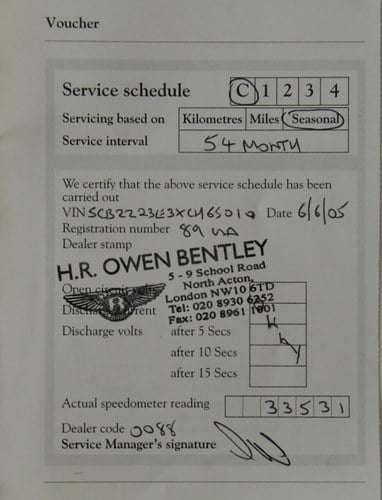 1999 Bentley Continental Sedanca Coupe SC For Sale (picture 64 of 71)