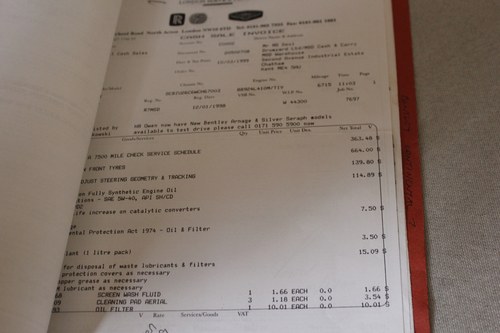 1998 Bentley Continental T In vendita (immagine 167 di 194)