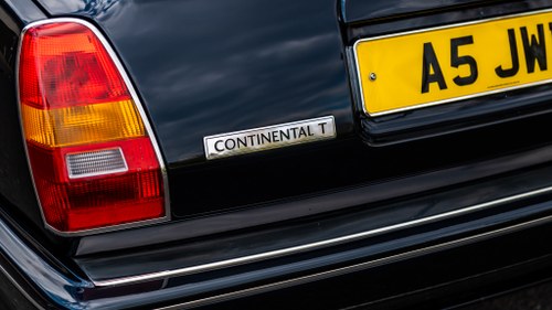 1998 Bentley Continental T Coupé à vendre (picture 98 of 206)