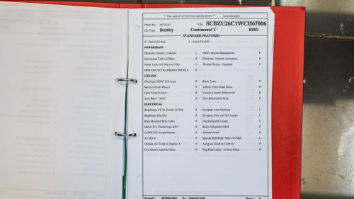 1998 Bentley Continental T Coupé à vendre (picture 200 of 206)