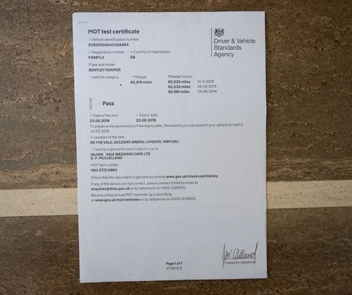 1988 Bentley Eight For Sale (picture 187 of 208)