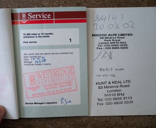 1988 Bentley Eight For Sale (picture 193 of 208)