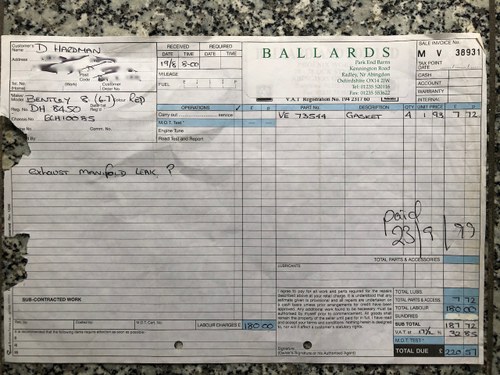 1984 Bentley Eight For Sale (picture 179 of 213)