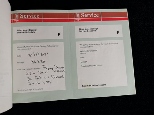 1987 Bentley Eight zum Verkauf (Bild 245 von 246)