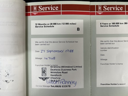 1987 Bentley Eight à vendre (picture 63 of 74)