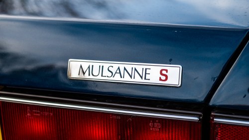 1989 Bentley Mulsanne S For Sale (picture 134 of 242)