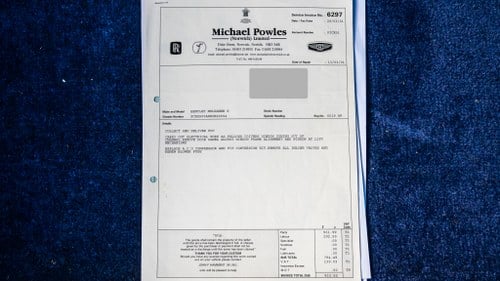 1989 Bentley Mulsanne S For Sale (picture 218 of 242)