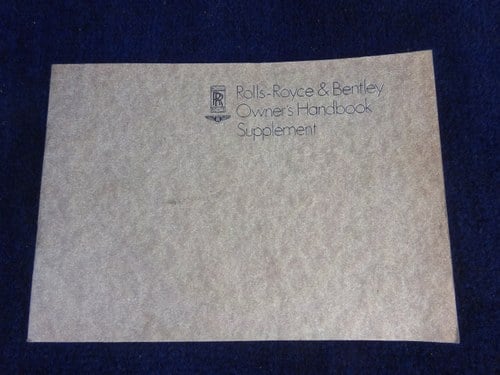 1986 Bentley Mulsanne Te koop (foto 188 van 188)