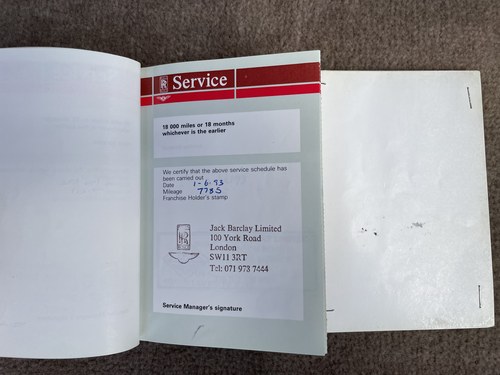 1989 Bentley Mulsanne S 6.8 In vendita (immagine 133 di 181)