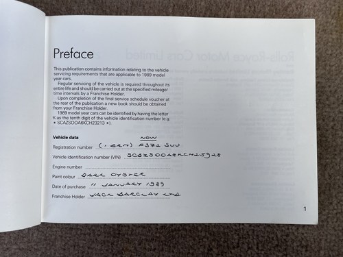 1989 Bentley Mulsanne S 6.8 In vendita (immagine 137 di 181)