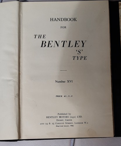 1958 Bentley S1 Te koop (foto 76 van 88)