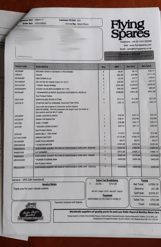 1958 Bentley S1 Te koop (foto 82 van 88)