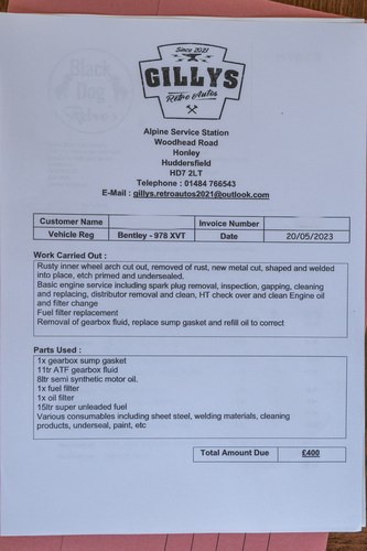 Bentley S2 Saloon zum Verkauf (Bild 168 von 170)