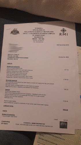 1997 Bentley Turbo R LWB For Sale (picture 80 of 82)