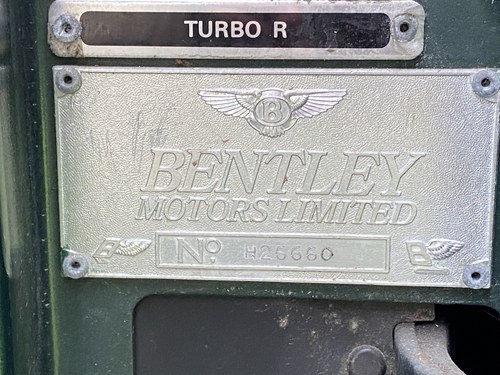 1989 Bentley Turbo R En venta (imagen 183 de 192)