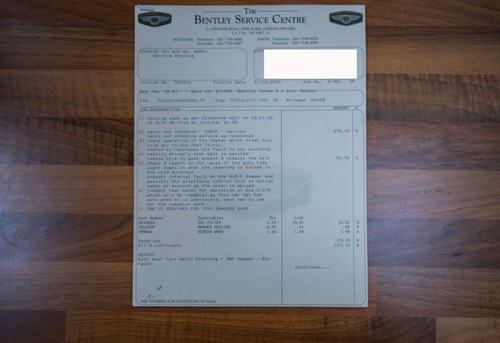 1993 Bentley Turbo R In vendita (immagine 173 di 177)