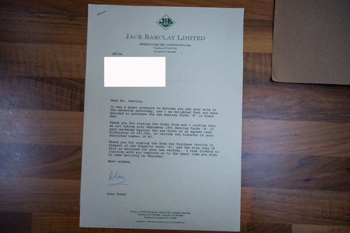 1993 Bentley Turbo R In vendita (immagine 167 di 177)