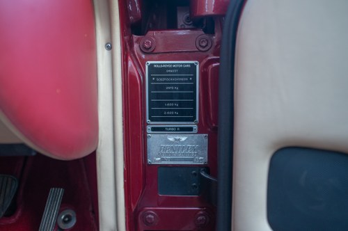1996 Bentley Turbo R à vendre (picture 41 of 100)