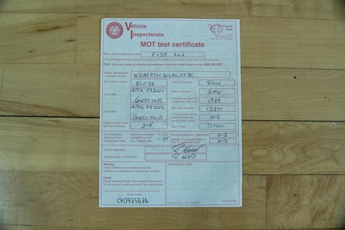 1988 BMW 325i Manual 2-door (E30) Te koop (foto 122 van 137)