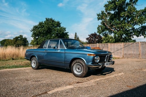 1975 BMW 2002 Baur 'Cabriolet' project zum Verkauf (Bild 8 von 172)