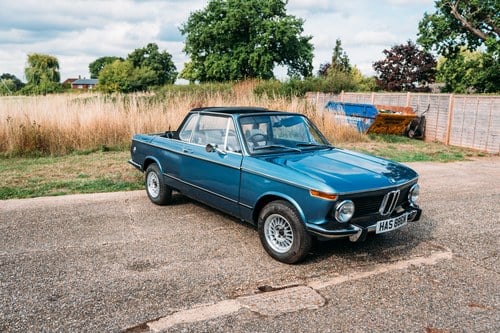 1975 BMW 2002 Baur 'Cabriolet' project zum Verkauf (Bild 1 von 172)
