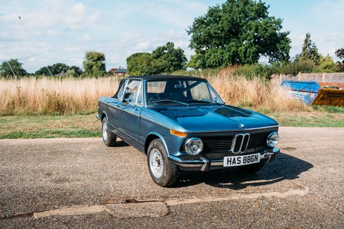 1975 BMW 2002 Baur 'Cabriolet' project zum Verkauf (Bild 4 von 172)