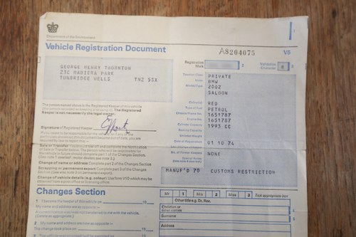 1969 BMW 2002 En venta (imagen 201 de 210)