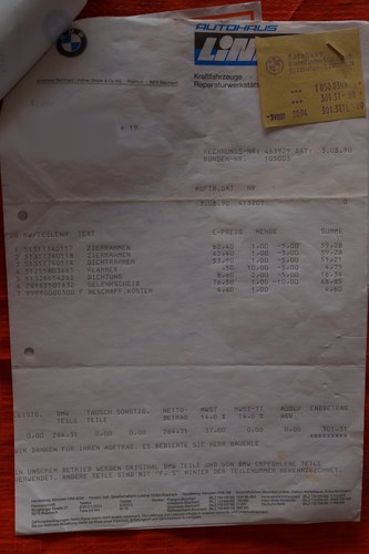 1975 BMW E9 3.0 CS à vendre (picture 195 of 199)