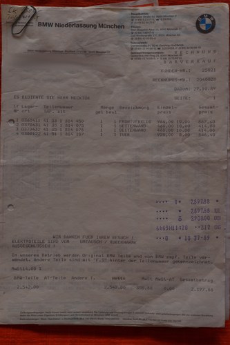 1975 BMW E9 3.0 CS à vendre (picture 192 of 199)