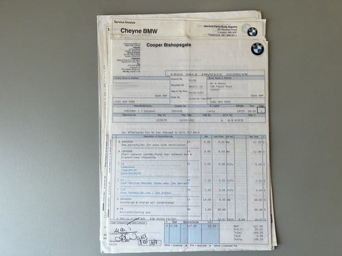 1991 BMW 320i (E36) Saloon zum Verkauf (Bild 136 von 147)