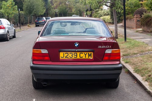 1991 BMW 320i (E36) Saloon zum Verkauf (Bild 33 von 147)