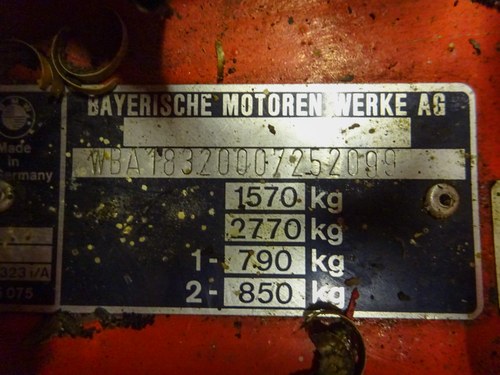 NO RESERVE 1980 BMW 323i E21 Te koop (foto 93 van 132)