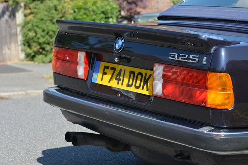 1989 BMW 325i Convertible For Sale (picture 11 of 91)