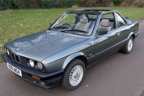 1989 BMW 325i E30 Baur Cabriolet Manual For Sale (picture 2 of 199)