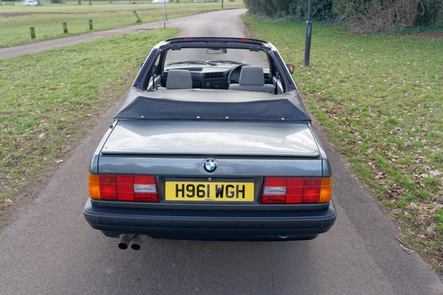 1989 BMW 325i E30 Baur Cabriolet Manual For Sale (picture 32 of 199)