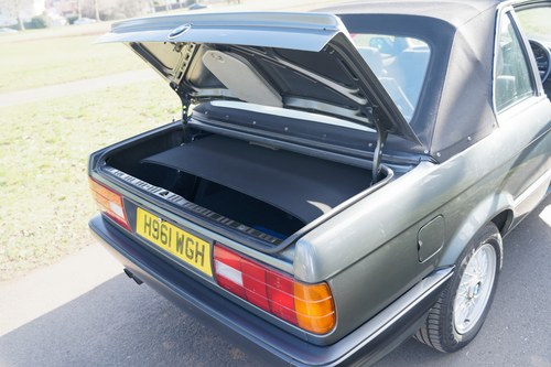 1989 BMW 325i E30 Baur Cabriolet Manual For Sale (picture 115 of 199)