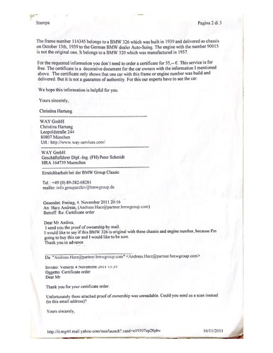 1936 BMW 326 Cabriolet à vendre (picture 94 of 100)