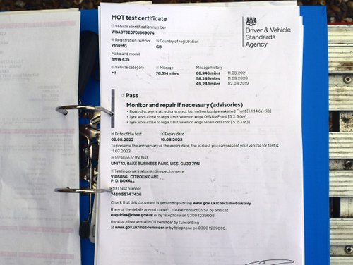 2014 BMW 435i M-Sport Convertible (F33) For Sale (picture 134 of 151)