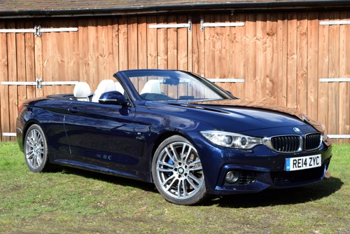 2014 BMW 435i M-Sport Convertible (F33) For Sale (picture 1 of 151)