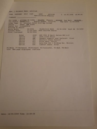 2006 BMW 550i M Sport (E60) In vendita (immagine 134 di 139)