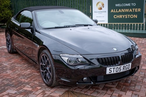 2005 BMW 630i Convertible Auto (E64) For Sale (picture 40 of 228)