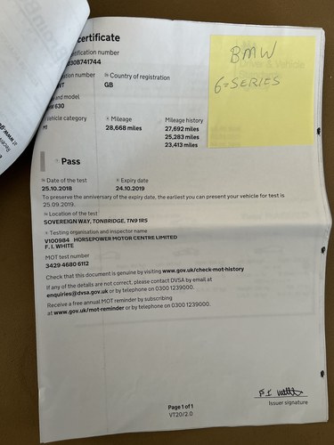 2007 BMW E64 630CI Convertible For Sale (picture 367 of 370)