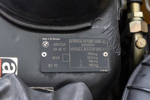 1990 BMW 635 Csi zum Verkauf (Bild 183 von 231)