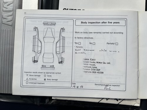 1988 BMW 635CSI Highline (E24) For Sale (picture 148 of 155)