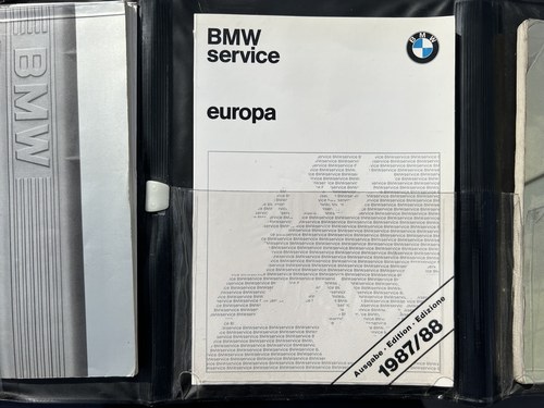 1988 BMW 635CSI Highline (E24) For Sale (picture 140 of 155)