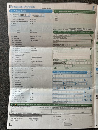 2007 BMW 635D (E63) zum Verkauf (Bild 217 von 223)