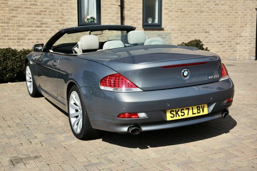 NO RESERVE - 2007 BMW 650i Sport Convertible In vendita (immagine 45 di 152)
