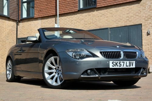 NO RESERVE - 2007 BMW 650i Sport Convertible In vendita (immagine 6 di 152)