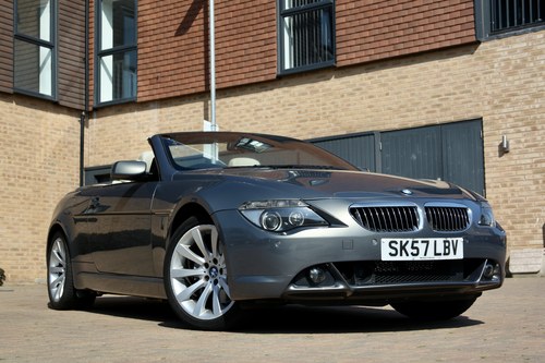 NO RESERVE - 2007 BMW 650i Sport Convertible In vendita (immagine 8 di 152)